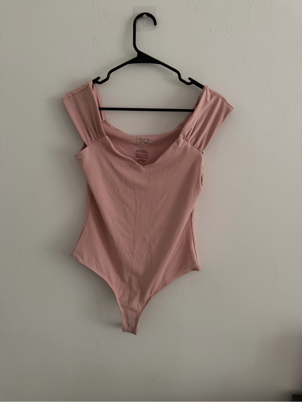 SO Girls Blush Pink One-Piece Bodysuit